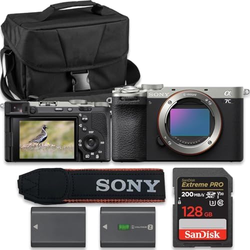Sony Alpha 7C II Full Frame Interchangeable Lens Camera   Silver