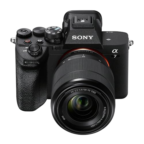 Sony Alpha 7 IV Full frame Mirrorless Interchangeable Lens Camera with 28 70mm Zoom Lens Kit