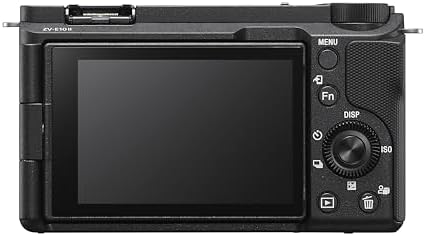 Sony Alpha ZVE10 II   APS C Interchangeable Lens Mirrorless Content Creators  Camera   Black   Body Only