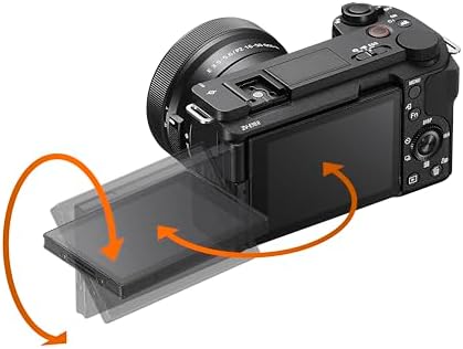 Sony Alpha ZVE10 II   APS C Interchangeable Lens Mirrorless Content Creators  Camera   Black   Body Only