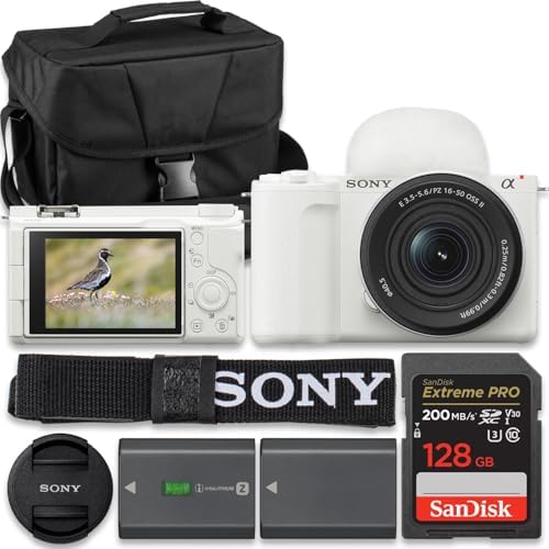 Sony Alpha ZVE10 II   APS C Interchangeable Lens Mirrorless Content Creators  Camera   Black   Body Only