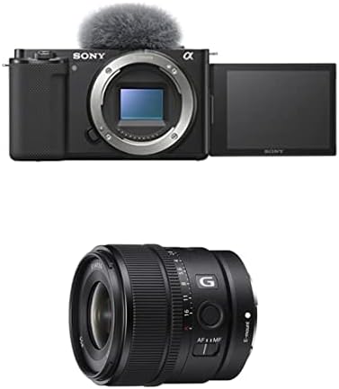 Sony Alpha ZV E10   APS C Interchangeable Lens Mirrorless Vlog Camera   Black