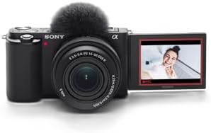 Sony Alpha ZV E10   APS C Interchangeable Lens Mirrorless Vlog Camera   Black