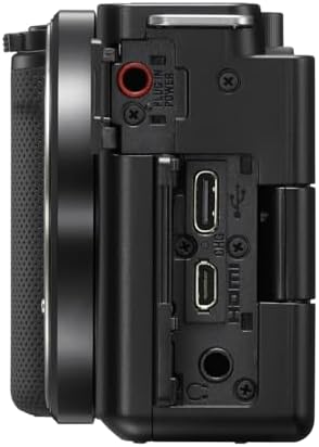 Sony Alpha ZV E10   APS C Interchangeable Lens Mirrorless Vlog Camera   Black