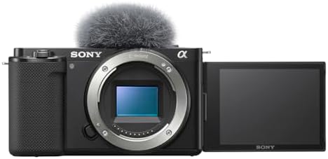 Sony Alpha ZV E10   APS C Interchangeable Lens Mirrorless Vlog Camera   Black