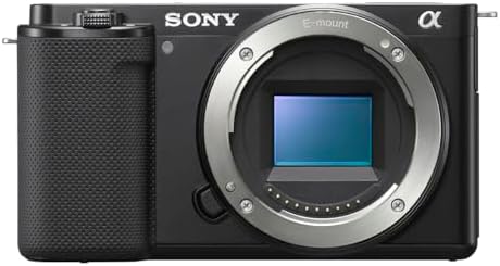 Sony Alpha ZV E10   APS C Interchangeable Lens Mirrorless Vlog Camera   Black