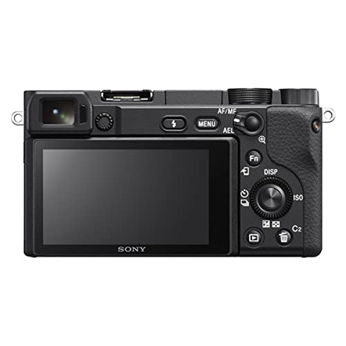Sony Alpha a6400 Mirrorless Digital Camera with 16 50mm Lens   32GB Card  Tripod  Case  and More  18pc Bundle