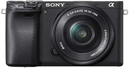 Sony Alpha a6400 Mirrorless Camera  Compact APS C Interchangeable Lens Digital Camera with Real Time Eye Auto Focus  4K Video  Flip Screen & 16 50mm Lens   E Mount Compatible   ILCE 6400L/B  Black