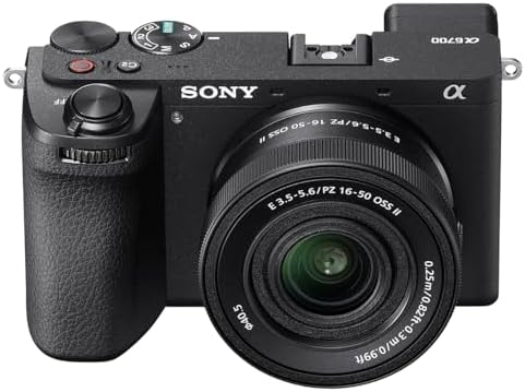 Sony Alpha a6700 Mirrorless Camera with E PZ 16 50mm f/3 5  6 OSS II Lens