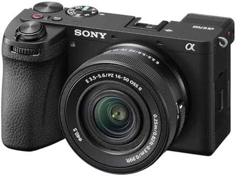 Sony Alpha a6700 Mirrorless Camera with E PZ 16 50mm f/3 5  6 OSS II Lens