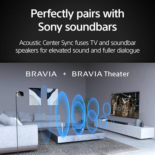 Sony BRAVIA 5 55 Inch TV  Mini LED  4K Smart Google TV  XR Processor with AI Technology 120hz Television with Dolby Vision/Atmos  Exclusive Features for PlayStation 5  K 55XR50  2025 Model