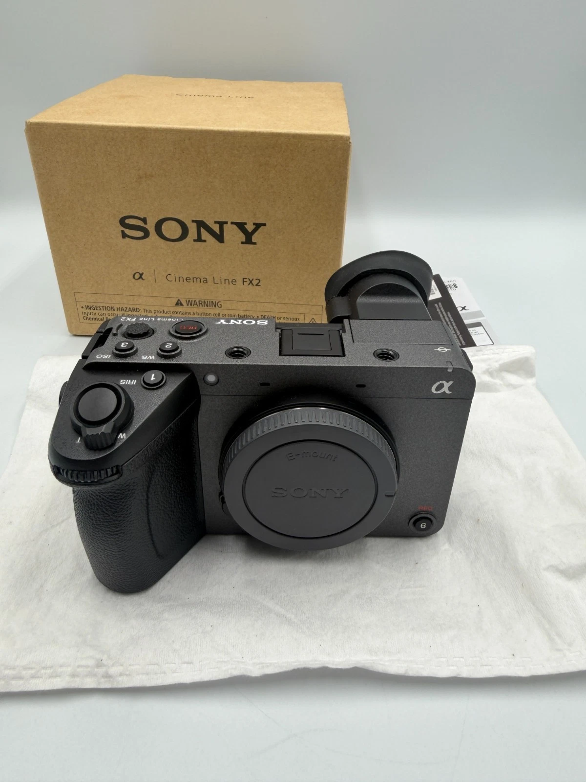 Sony Cinema Line FX2 Full Frame E Mount Digital Camera Excellent Condition