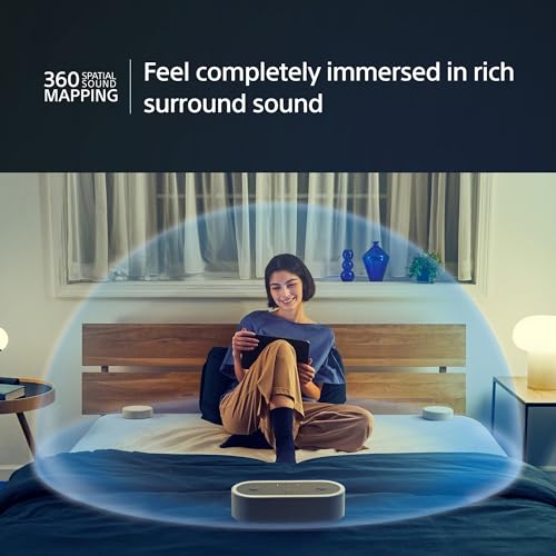 Sony HT AX7 Portable Theater System for Tablet  Phone  Laptop  Projector   Cinematic Surround Sound Speaker   30H Battery   Easy Bluetooth Connection