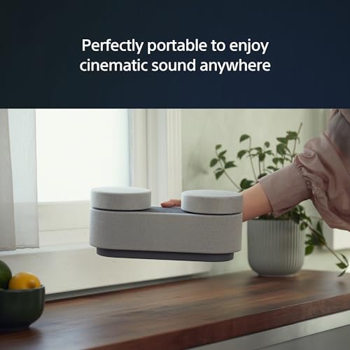Sony HT AX7 Portable Theater System for Tablet  Phone  Laptop  Projector   Cinematic Surround Sound Speaker   30H Battery   Easy Bluetooth Connection
