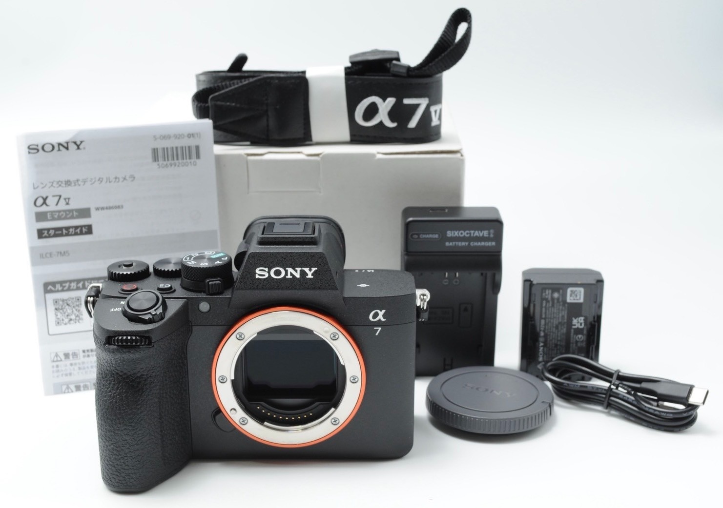 Sony ILCE 7M5  7V Shutter Count 2  Japanese Language Only  Almost Unused