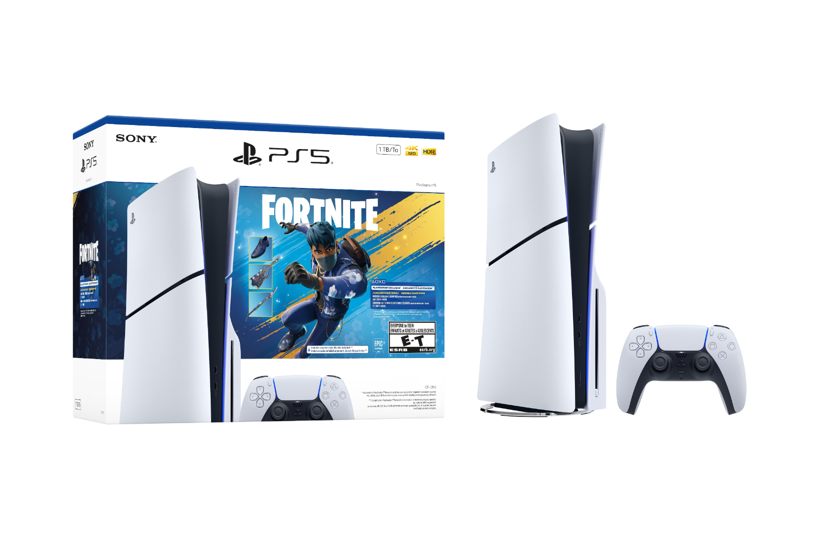 Sony PS5 Console Fortnite Flowering Chaos Bundle 1TB New Sealed Playstation 5