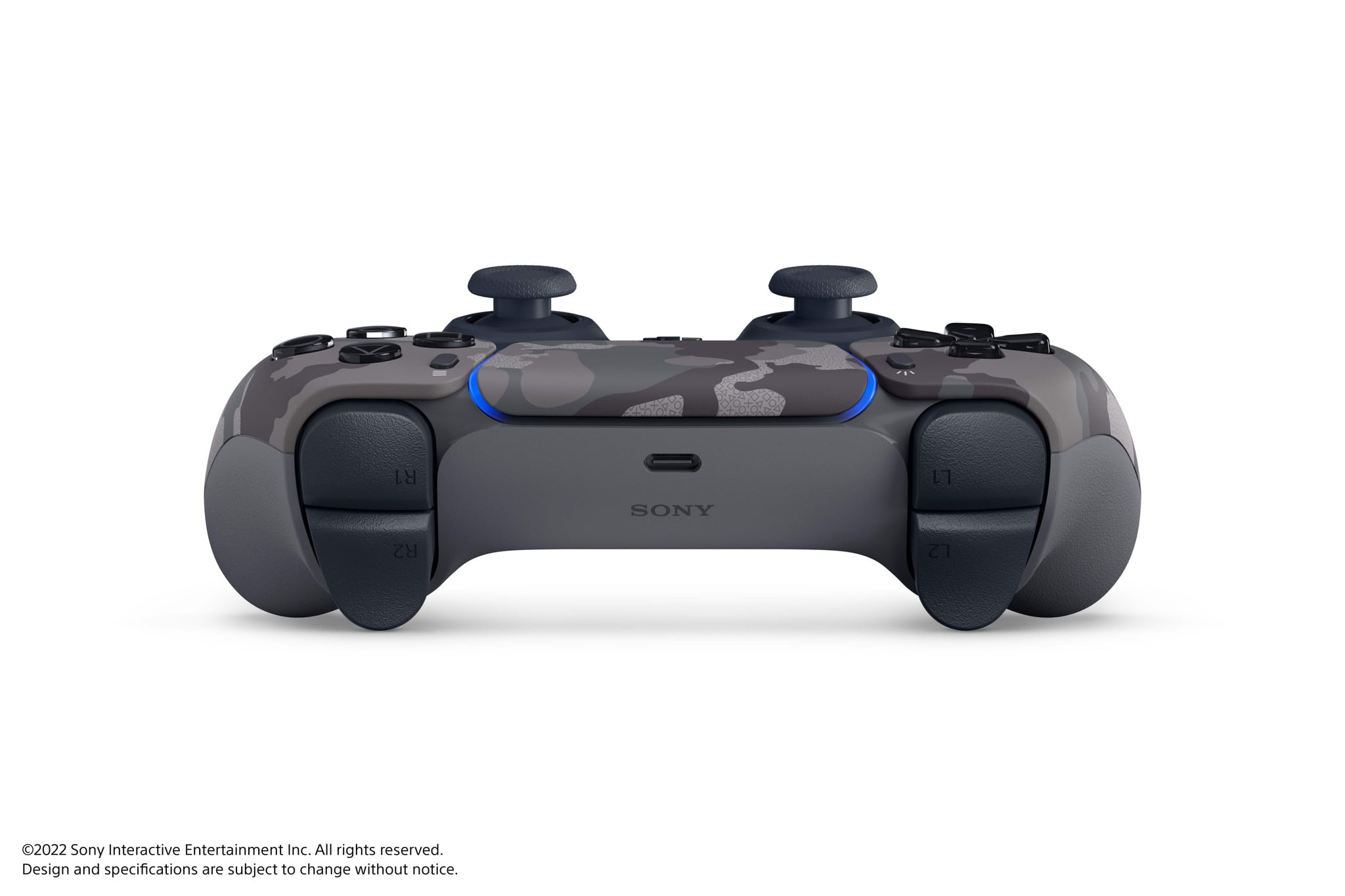 Sony PS5 DualSense Wireless Controller   Grey Camouflage