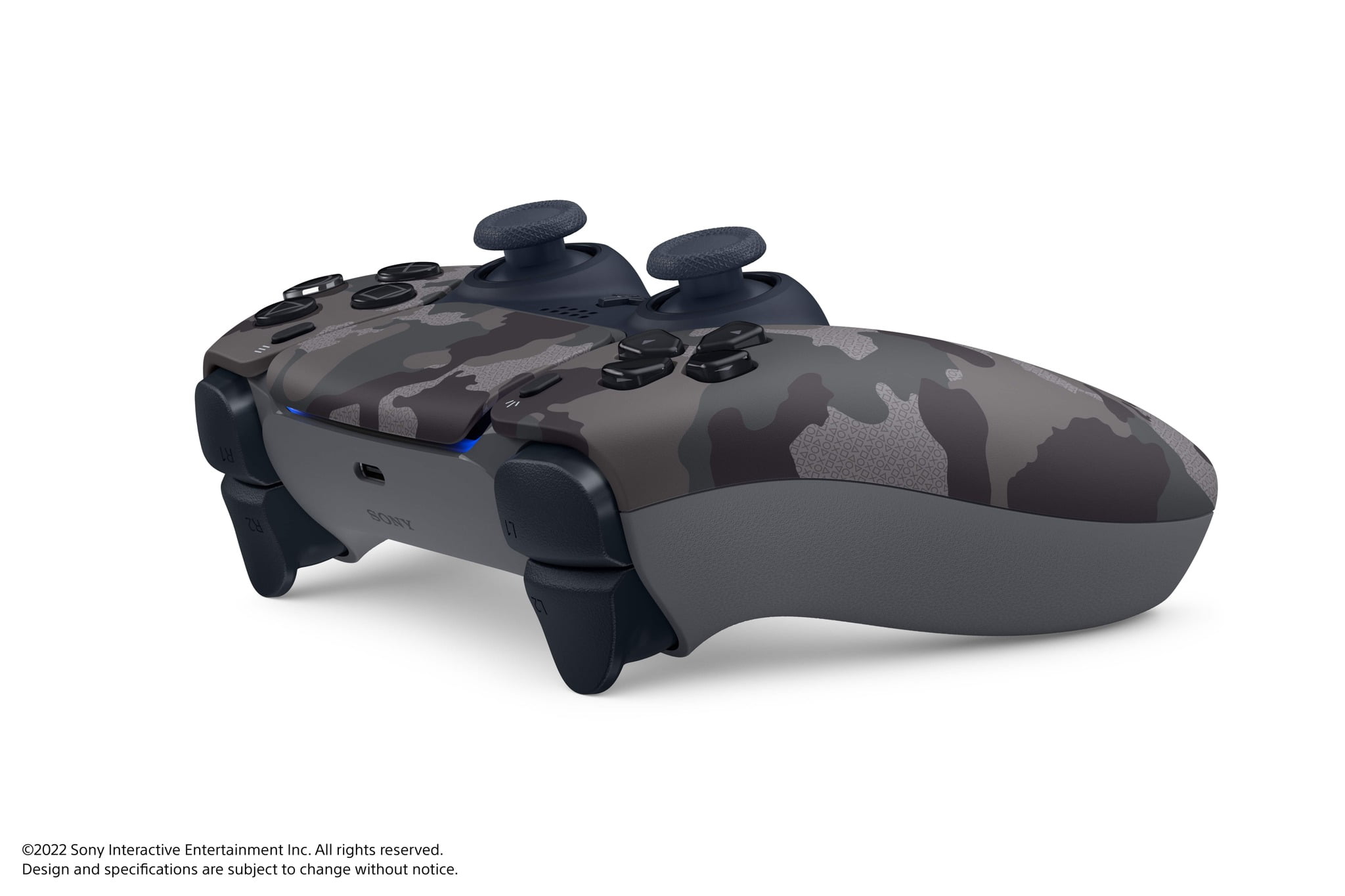 Sony PS5 DualSense Wireless Controller   Grey Camouflage