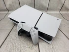 Sony PS5 Slim Disc Ed  1TB w/ one controller  cords  good condition