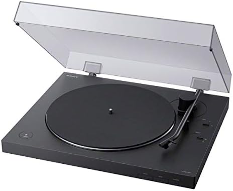 Sony PS LX310BT Belt Drive Turntable  Fully Automatic Wireless Vinyl Record Player with Bluetooth and USB Output Black