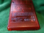Sony PlayStation 2 Memory Card RED MagicGate 8MB SCPH 10020 Genuine NOT TESTED