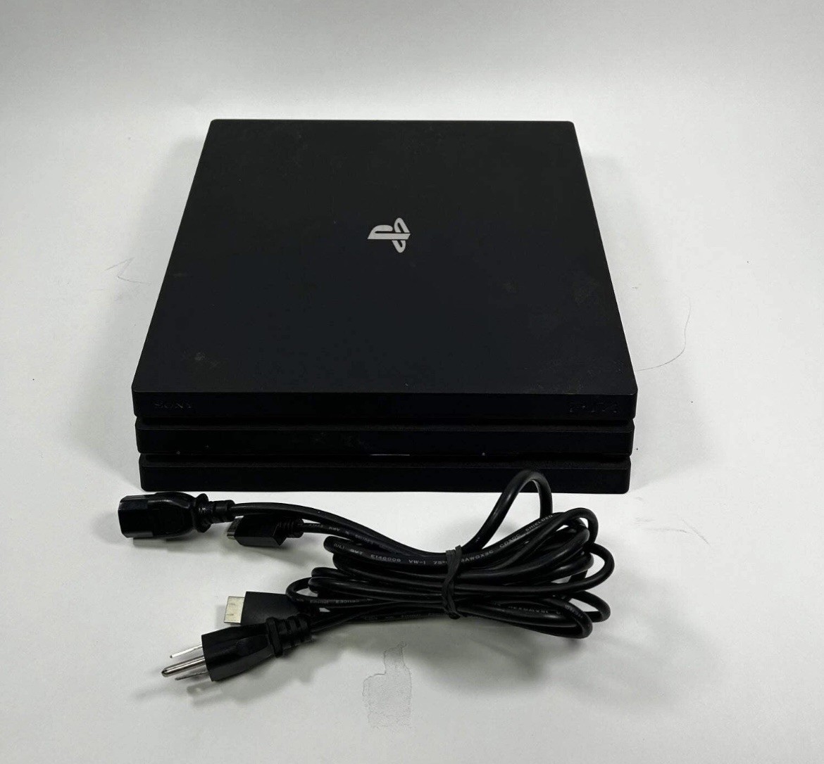 Sony PlayStation 4 Pro PS4 1TB Black Console Gaming System Only CUH 7015B READ