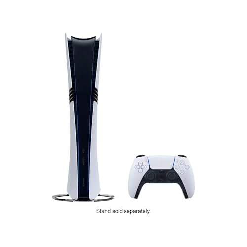 Sony PlayStation 5 Pro 2TB SSD Digital Console with Two Controllers  White and Chroma Pearl DualSense and Dual Controller Charger   Flagship PS5 Pro Console