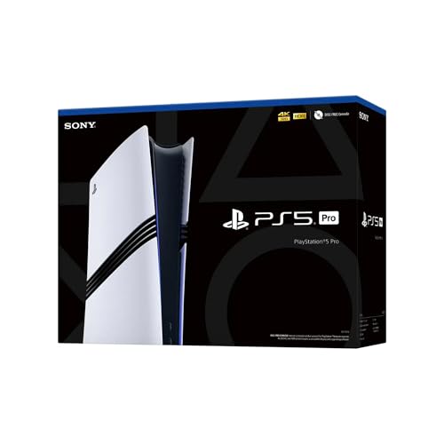 Sony PlayStation 5 Pro 2TB SSD Digital Console with Two Controllers  White and Chroma Pearl DualSense and Dual Controller Charger   Flagship PS5 Pro Console