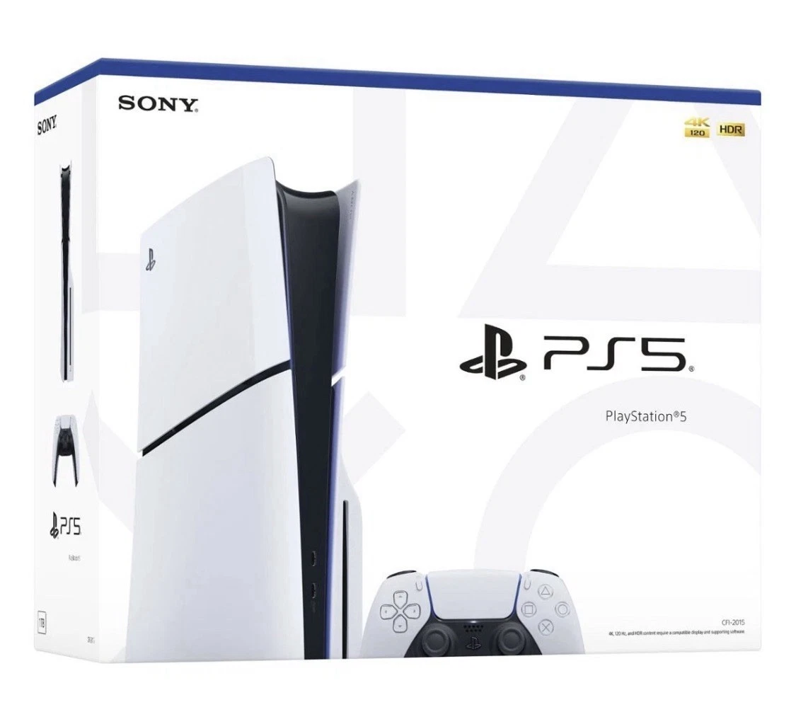 Sony PlayStation 5 Slim Disc PS5 Video Game Console