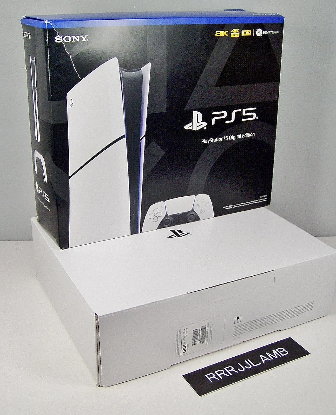 Sony Playstation PS5 Digital Edition 1TB Memory CFI 2015 Complete w/ Box