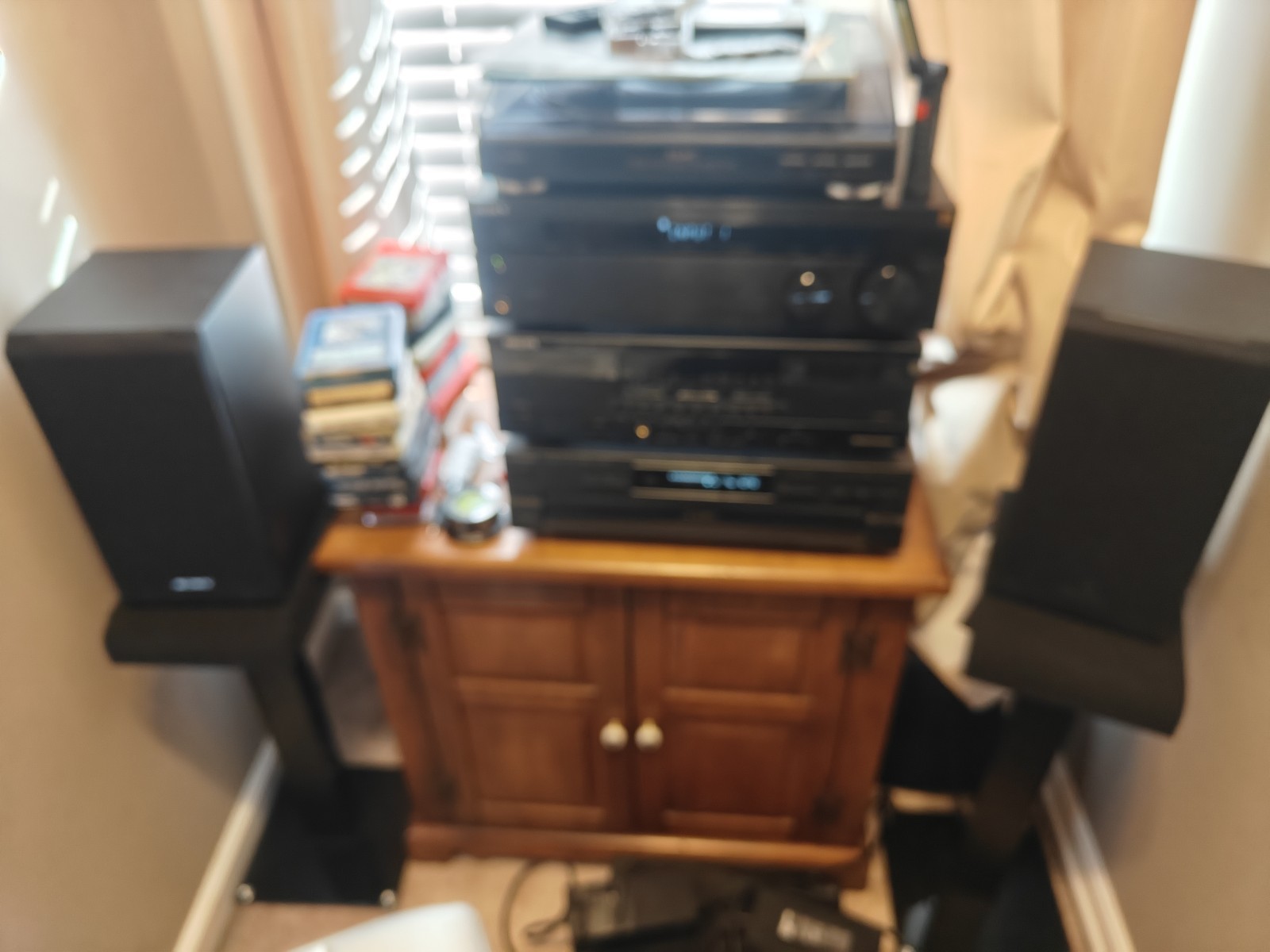 Par de altavoces Sony SS-CS5 de 3 vías, color negro, para estantería. Ver vídeo. Muy buen estado.