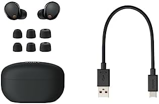 Sony WF 1000XM5 Premium Noise Cancelling Truly Wireless Bluetooth Earbuds & in Ear Headphones with Alexa Built in  Black