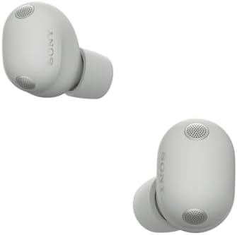 Sony WF 1000XM6 The Best Truly Wireless Noise Cancelling Earbuds  2026 Model   Bluetooth in Ear Headphones  with Studio Quality Sound  Up to 24 Hours of Battery Life  Platinum Silver