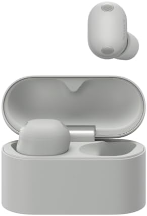 Sony WF 1000XM6 The Best Truly Wireless Noise Cancelling Earbuds  2026 Model   Bluetooth in Ear Headphones  with Studio Quality Sound  Up to 24 Hours of Battery Life  Platinum Silver