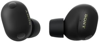 Sony WF 1000XM6 The Best Truly Wireless Noise Cancelling Earbuds  2026 Model   Bluetooth in Ear Headphones  with Studio Quality Sound  Up to 24 Hours of Battery Life  Black