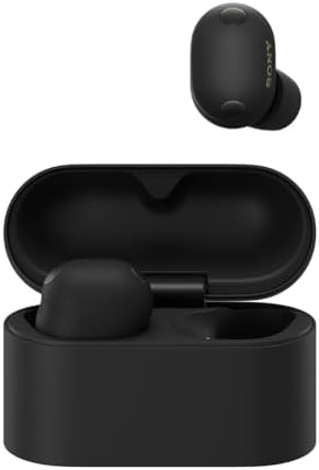 Sony WF 1000XM6 The Best Truly Wireless Noise Cancelling Earbuds  2026 Model   Bluetooth in Ear Headphones  with Studio Quality Sound  Up to 24 Hours of Battery Life  Black