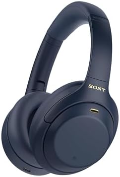 Sony - WH-1000XM4 - Audífonos inalámbricos de diadema con cancelación de ruido prémium, con micrófono para llamadas telefónicas y control por voz de Alexa - Negro, WH1000XM4