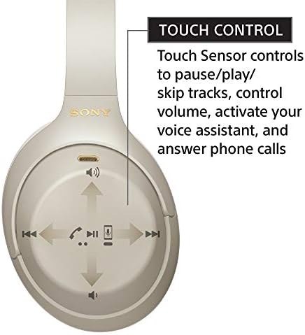 Sony - WH-1000XM4 - Audífonos inalámbricos de diadema con cancelación de ruido prémium, con micrófono para llamadas telefónicas y control por voz de Alexa - Negro, WH1000XM4