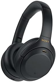 Sony WH 1000XM4 Wireless Premium Noise Canceling Overhead Headphones   30hr Battery Life  Over Ear Style with Mic for Phone Call and Alexa Voice Control   Black International Version