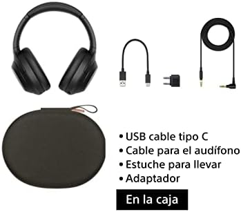 Sony WH 1000XM4 Wireless Premium Noise Canceling Overhead Headphones   30hr Battery Life  Over Ear Style with Mic for Phone Call and Alexa Voice Control   Black International Version