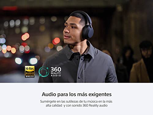 Sony WH 1000XM5 Noise Canceling Wireless Headphones 30hr Battery Life Over Ear Style Optimized for Alexa and Google Assistant Built in mic for Calls Silver International Version