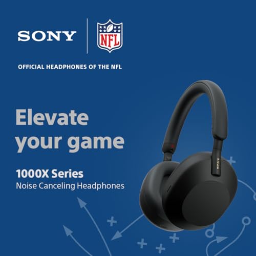 Sony WH-1000XM5 Auriculares con cancelación de ruido premium, optimizador automático de NC, batería de 30 horas, control de voz Alexa, color plateado