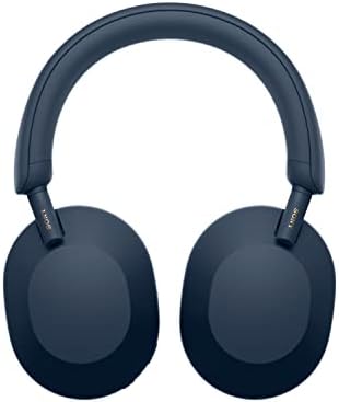 Sony WH 1000XM5 Premium Noise Canceling Headphones  Auto NC Optimizer  30 Hour Battery  Alexa Voice Control  Midnight Blue