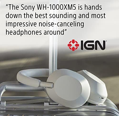 Sony WH 1000XM5 Premium Noise Canceling Headphones  Auto NC Optimizer  30 Hour Battery  Alexa Voice Control  Midnight Blue