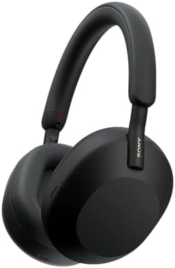 Sony WH 1000XM5 Premium Noise Canceling Headphones  Auto NC Optimizer  30 Hour Battery  Alexa Voice Control  Midnight Blue