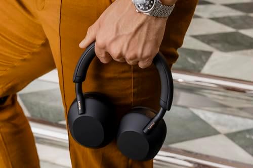 Sony WH 1000XM5 Premium Noise Canceling Headphones  Auto NC Optimizer  30 Hour Battery  Alexa Voice Control  Midnight Blue