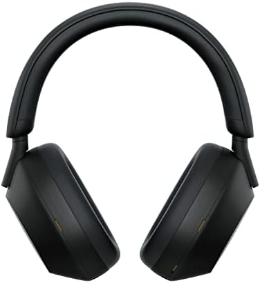 Sony WH-1000XM5 Auriculares con cancelación de ruido premium, optimizador automático de NC, batería de 30 horas, control de voz Alexa, color negro