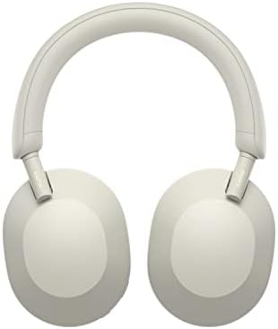 Sony WH 1000XM5 Premium Noise Canceling Headphones  Auto NC Optimizer  30 Hour Battery  Alexa Voice Control  Silver