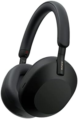 Sony WH 1000XM5 Premium Noise Canceling Headphones  Auto NC Optimizer  30 Hour Battery  Alexa Voice Control  Black