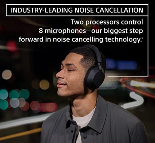 Sony WH 1000XM5 Premium Noise Canceling Headphones  Auto NC Optimizer  30 Hour Battery  Alexa Voice Control  Black